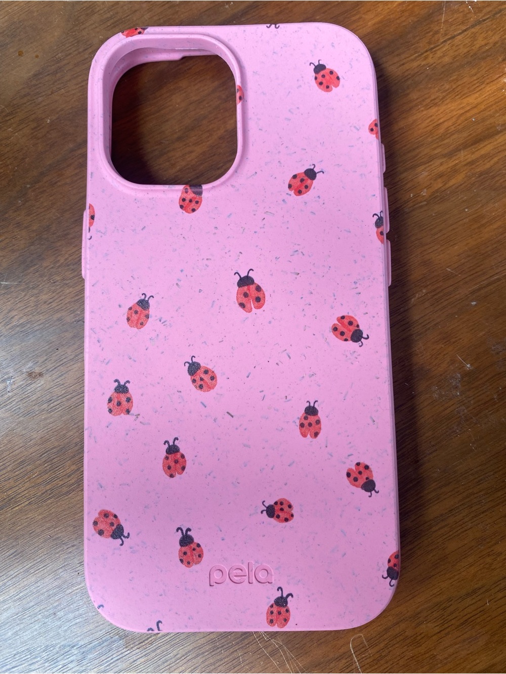 Bubblegum Pink Rosy Ladybug iPhone 17 Case